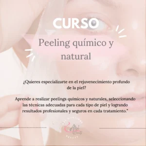 Foto de portada del curso de peeling natural y químico